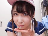 球場アルバイトのチアガール 本上麦（20）