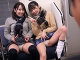 最終電車でW痴女とまさかの遭遇！