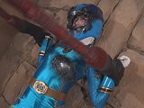聖輝戦隊プリズムスリー後編 プリズムブルー絶体絶命